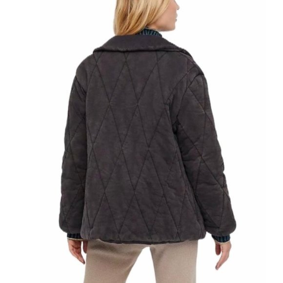 Free People Tawny Pillow Puffer Jacket - M - black - Picture 2 of 10